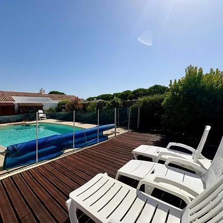 펜션 Maison 2 Avec Piscine Privee A Jean De Monts - Fr-1-323-439